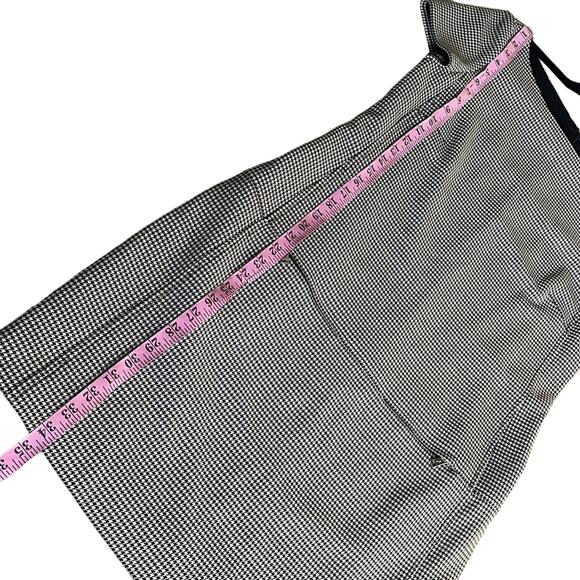 Ralph Lauren Black Label Houndstooth Wool Silk Sheath Ailya Dress Sz 10 INVS15 - Picture 9 of 12